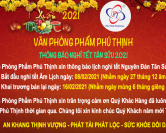 VPP Phú Thịnh Thông báo lịch nghỉ tết Xuân Tân Sửu 2021