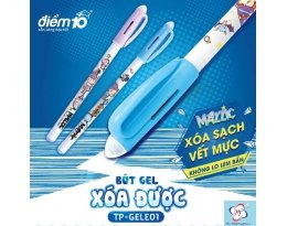 Bút TP-GELE01 xóa được hộp 20