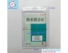 Bảng tên dẻo JL - 207,208 ( bảng tên hội nghị )