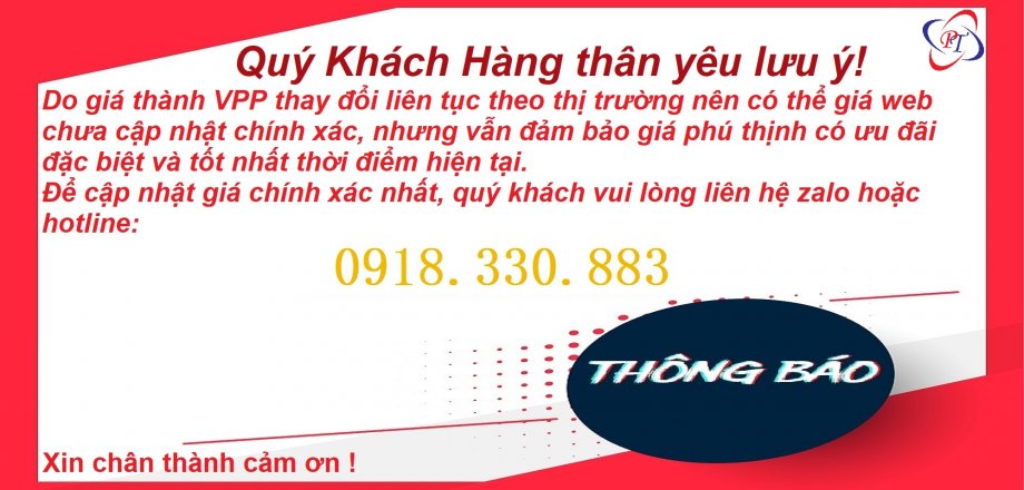 CÔNG TY SX TM  VĂN PHÒNG PHẨM PHÚ THỊNH