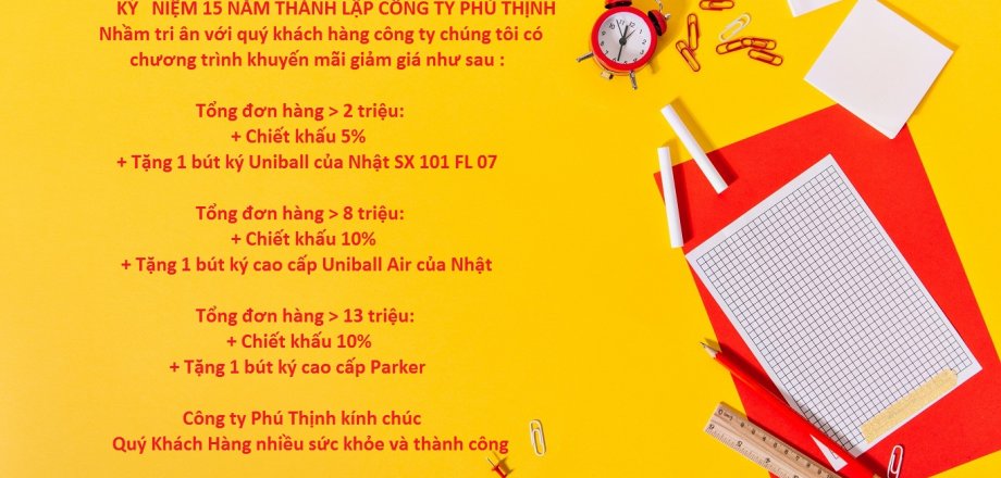 CÔNG TY SX TM  VĂN PHÒNG PHẨM PHÚ THỊNH