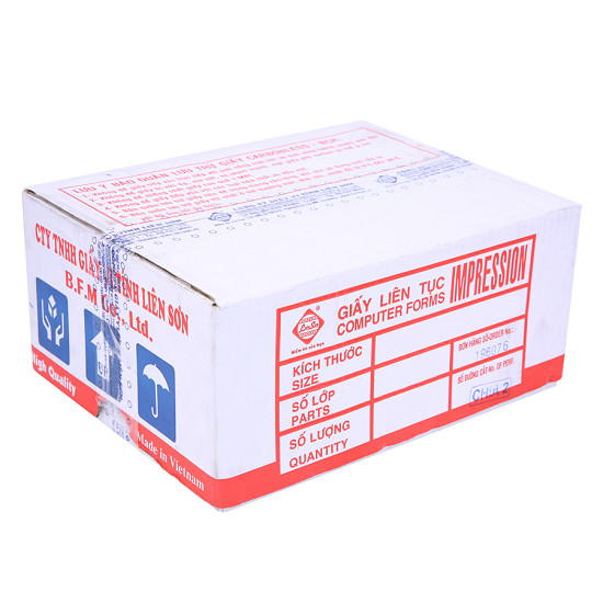 Sản phẩm giấy in liên tục